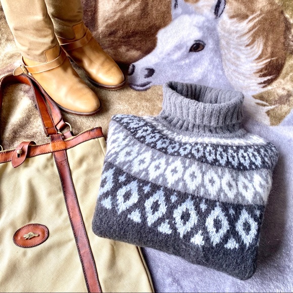 Sweet Paraphrase mohair blend turtleneck sweater - Picture 9 of 11